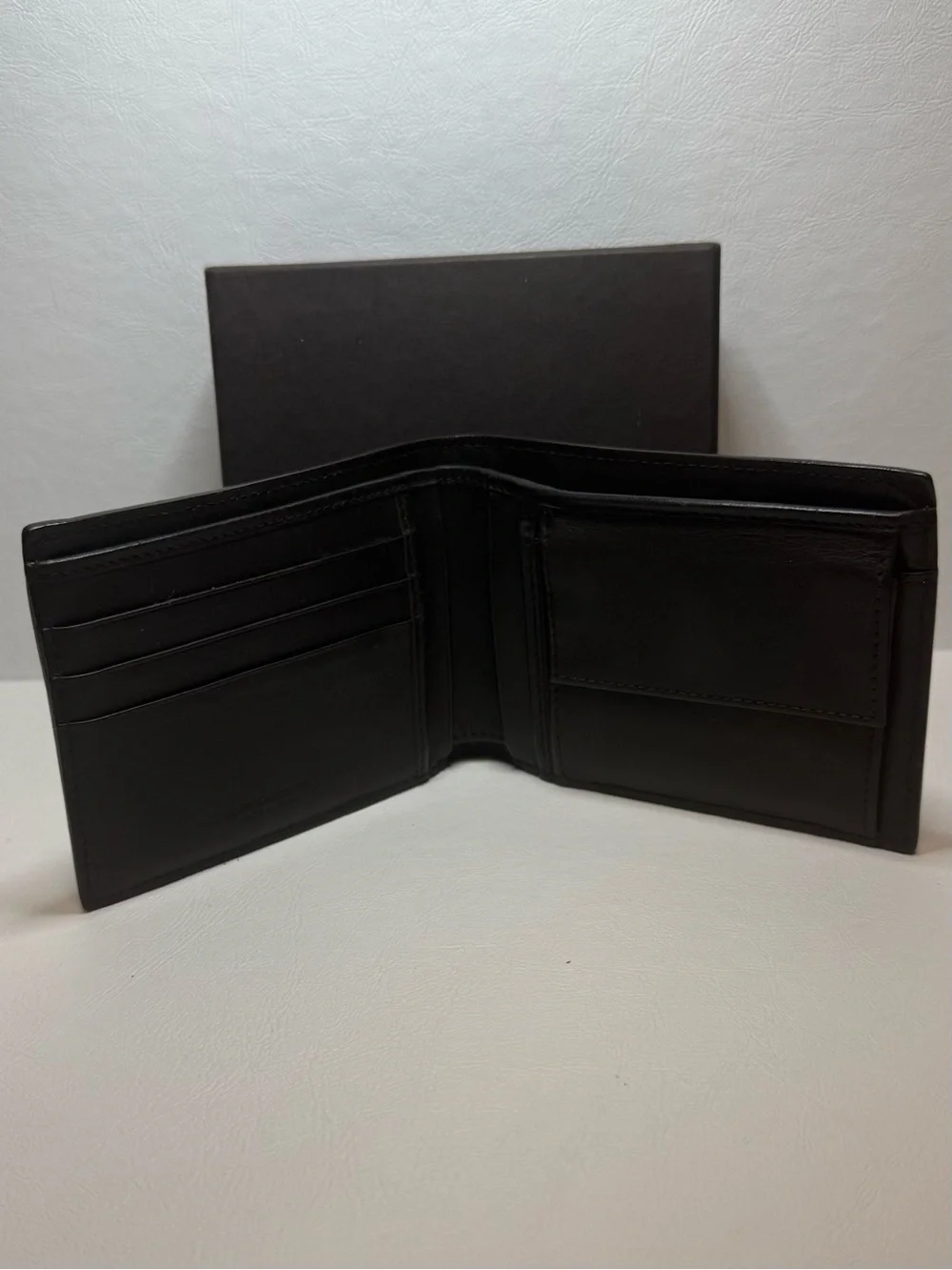 Bottega Veneta Brown Intrecciato Leather Wallet
